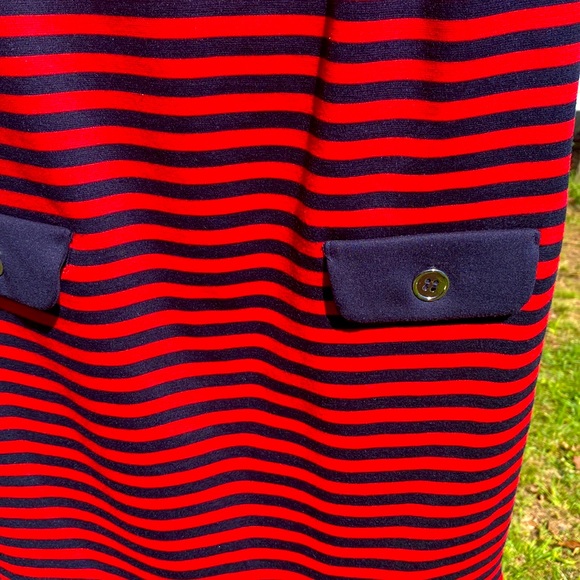 Premise Dresses Striped Sleeveless Knit Dress - Picture 3 of 6